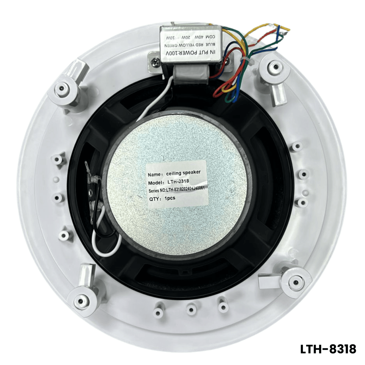 Bocina empotrable de techo LTH-8318 de 10/20/40W 100V - LA CASA DEL TELEFONO