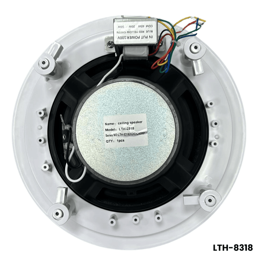 Bocina empotrable de techo LTH-8318 de 10/20/40W 100V - LA CASA DEL TELEFONO