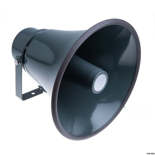 Bocina tipo trompeta MIYAKO THD-808 gris para exteriores 