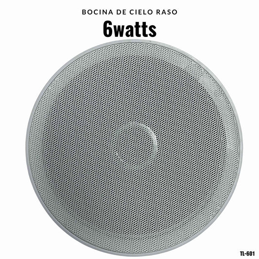 bocina de techo empotrable 6 pulgadas