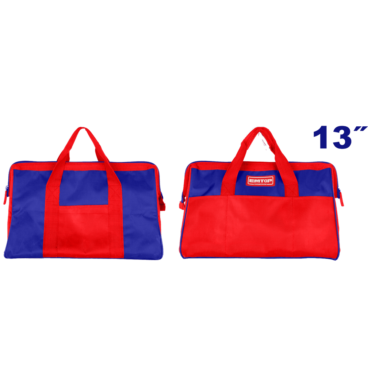 Bolsa porta herramientas de 13”, hasta 12kg Emtop ETBG18131 - LA CASA DEL TELEFONO