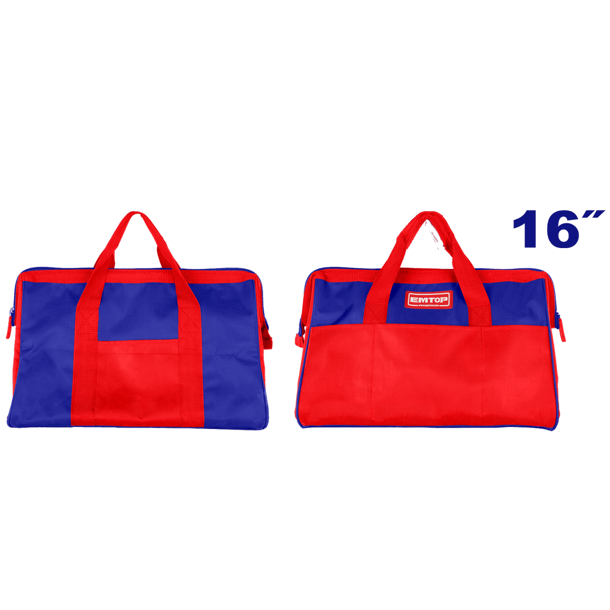 Bolsa porta herramientas de 16”, hasta 15kg Emtop ETBG18161 - LA CASA DEL TELEFONO
