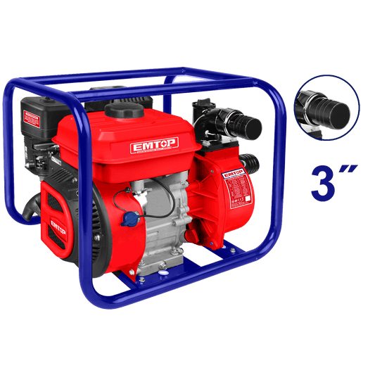 Bomba de agua a gasolina 7HP 3 pulgadas 4 tiempos - LA CASA DEL TELEFONO