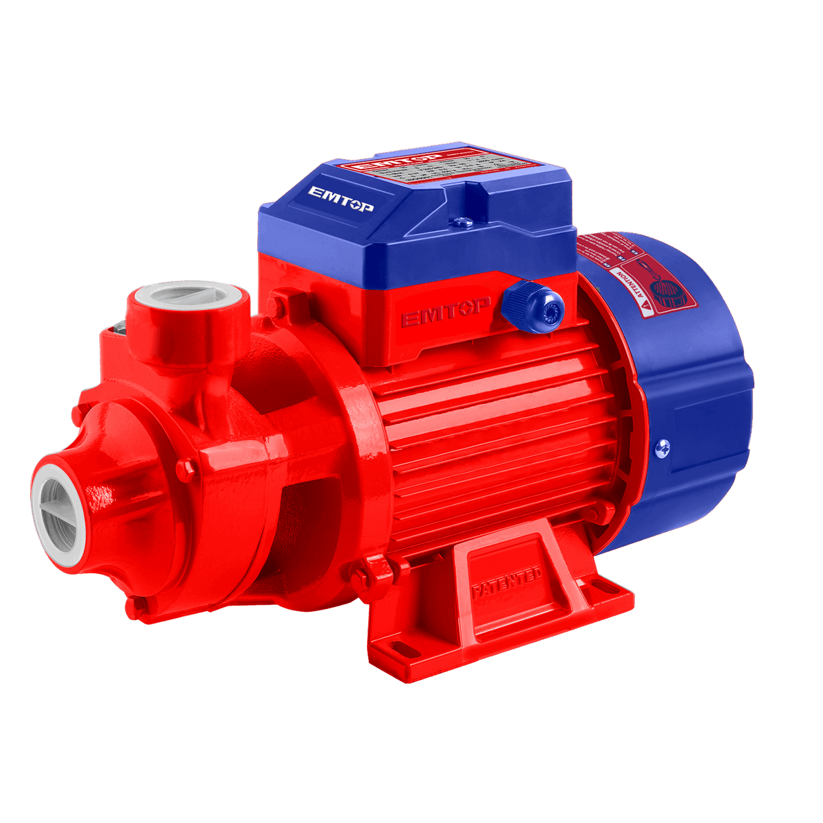 Bomba de agua periférica 370W 0.5HP 1” 110VAC Emtop ULWPPV03701 - LA CASA DEL TELEFONO