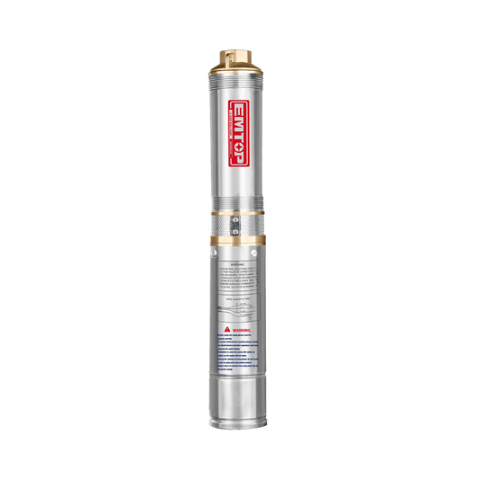 Bomba de pozo 1500W 2HP 110VAC cuerpo de 4" Emtop ULWPPD15001 - LA CASA DEL TELEFONO