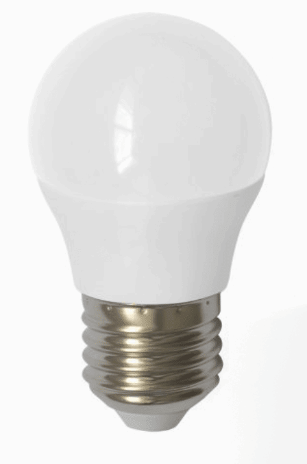 Bombillo LED de 5 watts G45, Luz blanca, 90-140V, con regulador de intensidad – TekLed 527-013164 - LA CASA DEL TELEFONO