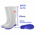 Botas de lluvia en color blanco con suela antideslizante  - EMTOP ERBTW