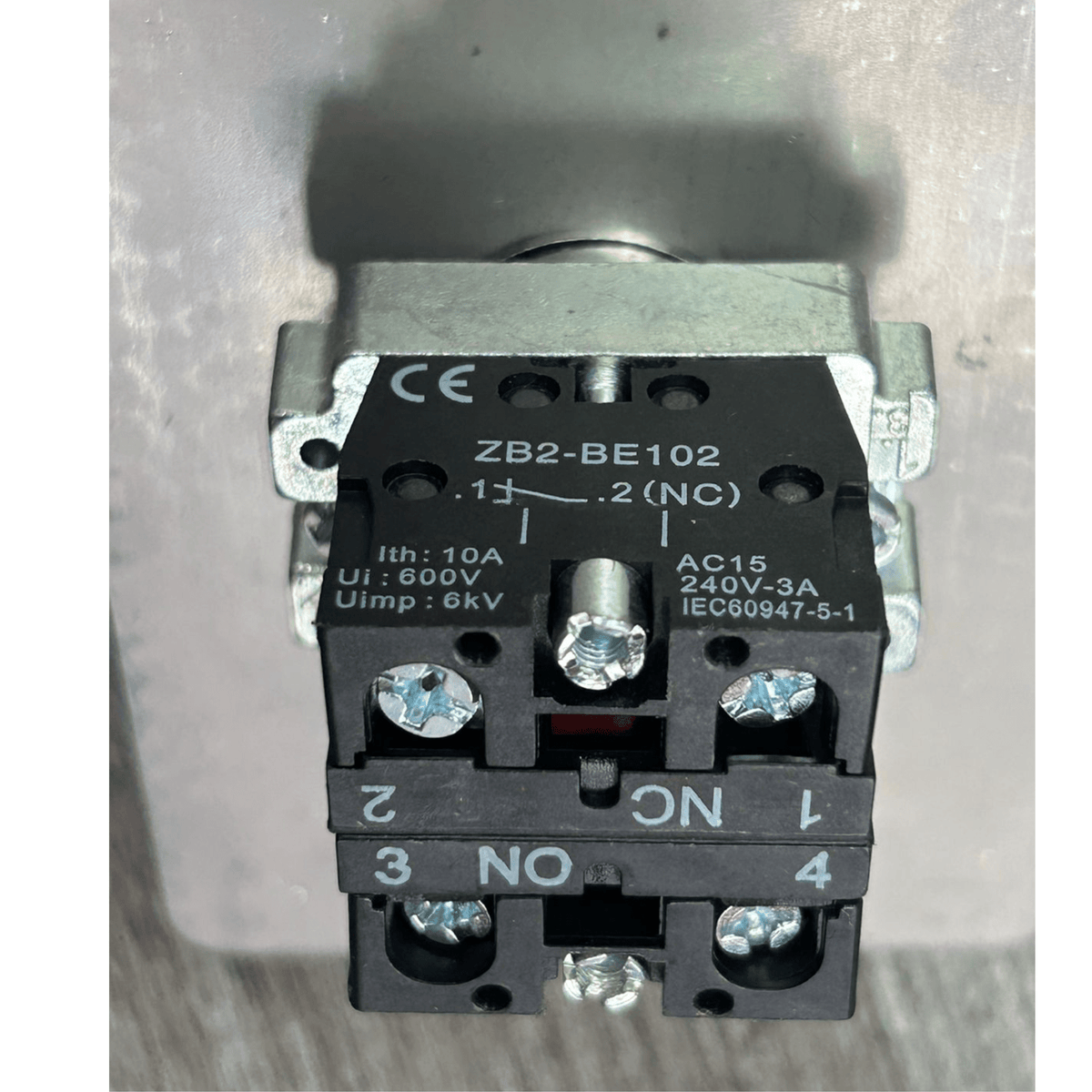 Botón de parada de emergencia ACM-K19C - LA CASA DEL TELEFONO