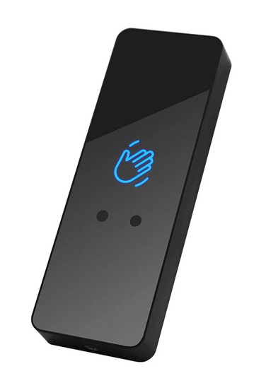 Botón de salida sin contacto impermeable y con retardo de tiempo JS-H115PH-W - LA CASA DEL TELEFONO