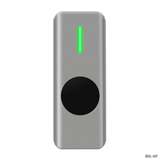 Botón de salida sin contacto no touch modelo 80L-NT para control de acceso. 