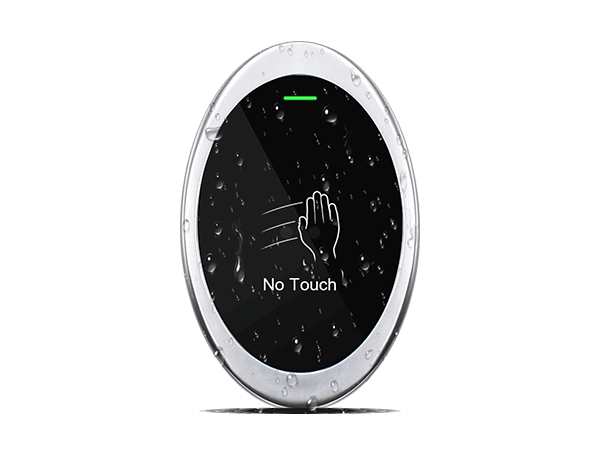 Botón salida sin contacto Secukey SBUTTON 200-X IP66 zinc antivandálico 