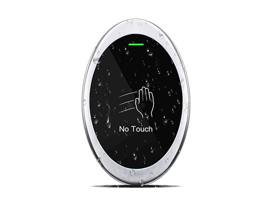 Botón salida sin contacto Secukey SBUTTON 200-X IP66 zinc antivandálico 