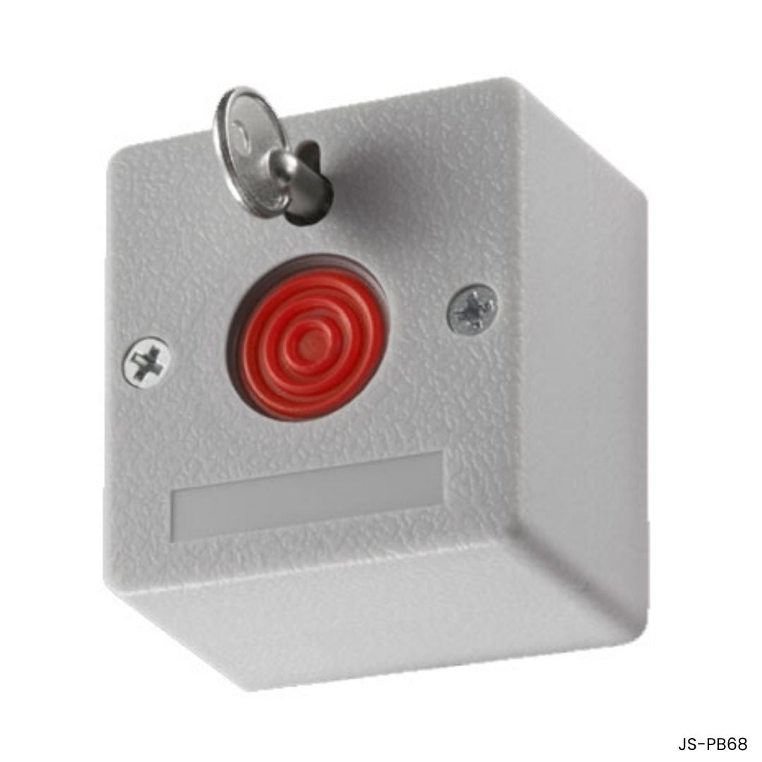 boton de panico con llave