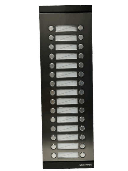 Botonera de ampliación Commax DR-30XM con 30 botones, compatible con botoneras DR-24ML - LA CASA DEL TELEFONO