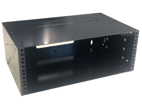 Bracket de pared, capacidad de 4U y 12” de profundidad - LCDT NCBWS-4-12U - LA CASA DEL TELEFONO