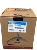 Cable CAT6 Plenum 23AWG, color azul, 1000 pies
