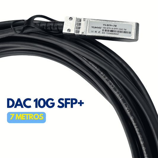 Cable DAC 10G SFP+ de 7 metros YV-SFP+-7M - LA CASA DEL TELEFONO