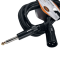 Cable de Micrófono XLR a Plug 1/4 20FT MIYAKO VZ-M25