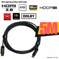 Cable HDMI Fibra Óptica AOC 4K/60Hz 5M KUWES HDMIAOC-2.0