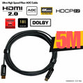 Cable HDMI Fibra Óptica AOC 4K/60Hz 5M KUWES HDMIAOC-2.0
