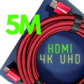 Cable HDMI ultra HD 4K de 5 Metros de longitud Kuwes HDMI-2.0-5.0M