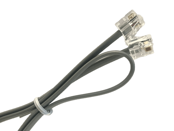 Cable telefónico de 0,5M de longitud – Kuwes KXUS051-.5S - LA CASA DEL TELEFONO