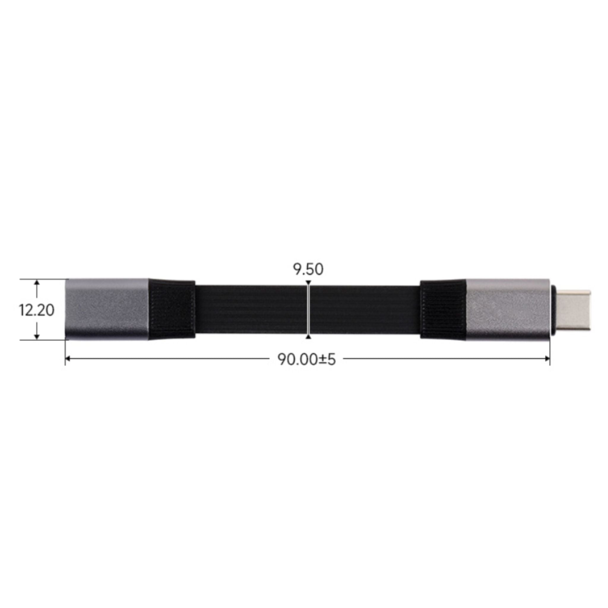 Cable extensión USB4 V2.0 Waveshare 33862 80Gbps 8K 60Hz conector Tipo-C