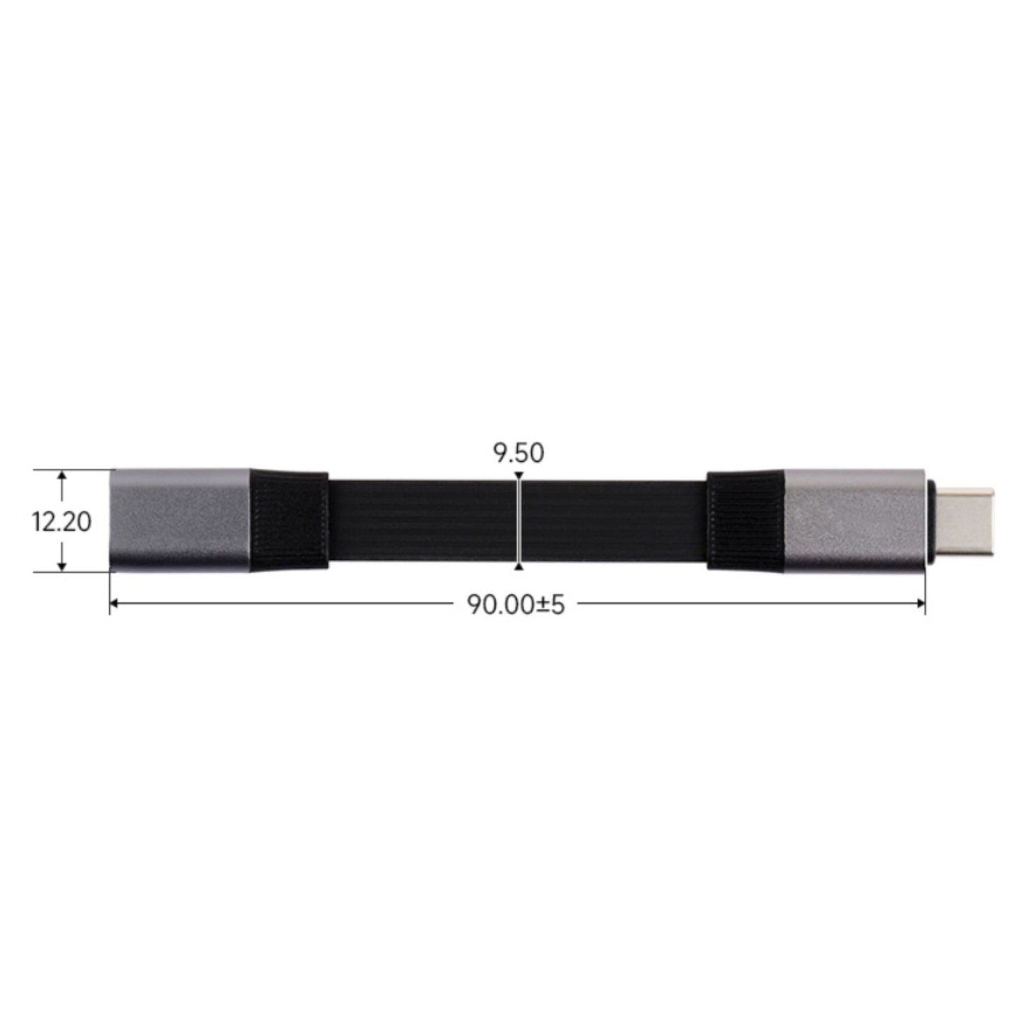 Cable extensión USB4 V2.0 Waveshare 33862 80Gbps 8K 60Hz conector Tipo-C