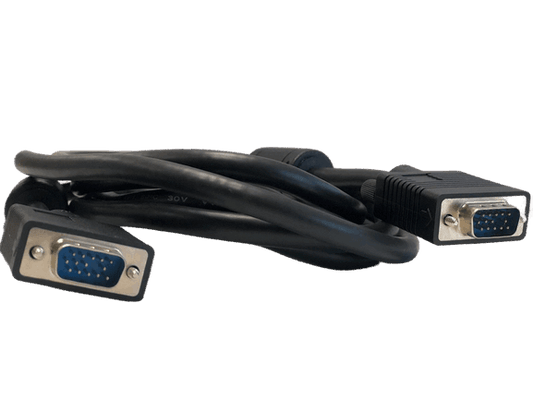 Cable VGA para monitor, 3 metros de largo, 15 pines macho - macho en cada extremo – Kuwes KRM206A-3 - LA CASA DEL TELEFONO