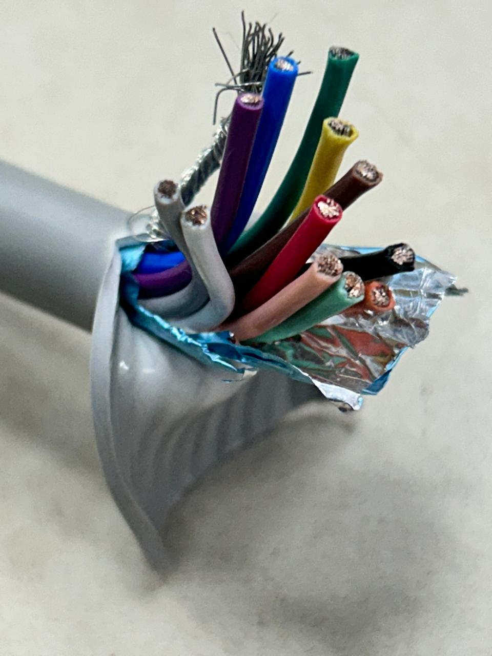 Cable blindado 12 conductores 18AWG