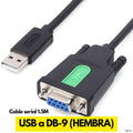 Cable USB a RS232 DB9 Hembra 1.5m