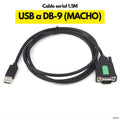 Cable USB a RS232 DB9 macho 1.5m