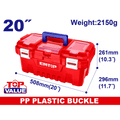Caja de herramientas plástica de 20 pulgadas Emtop EPBX2001