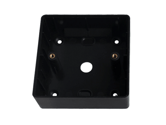 Caja de moldura plástica 86x86MM, color negro – Ebox 3 - LA CASA DEL TELEFONO