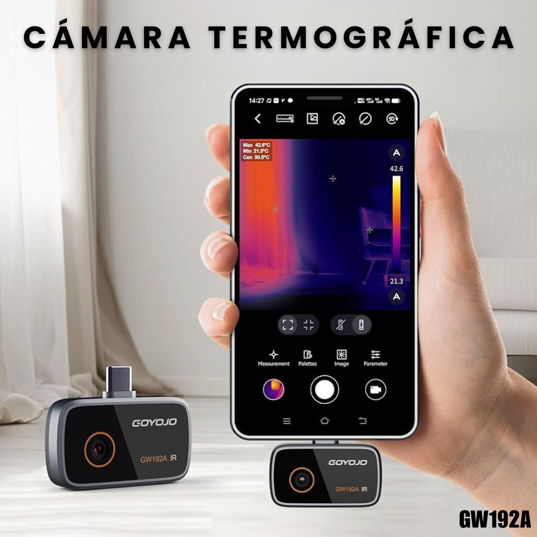 Cámara termográfica GOYOJO GW192A para celular