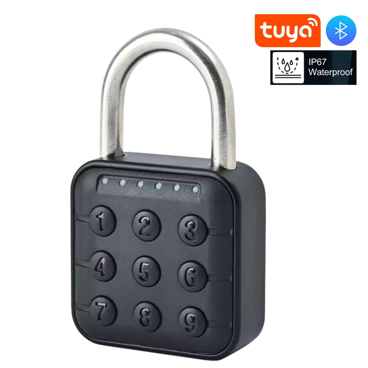 Candado inteligente por contraseña y APP Tuya - LA CASA DEL TELEFONO