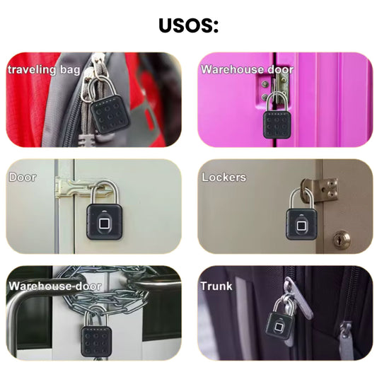 Candado inteligente por contraseña y APP Tuya - LA CASA DEL TELEFONO
