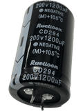 Capacitor electrolítico CD294 de 200V 1200microfaradios