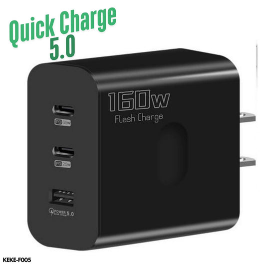 Cargador rápido USB multipuerto para teléfono celular - LA CASA DEL TELEFONO