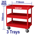 Carro de herramientas con 3 bandejas INDUSTRIAL Emtop ETCS0301