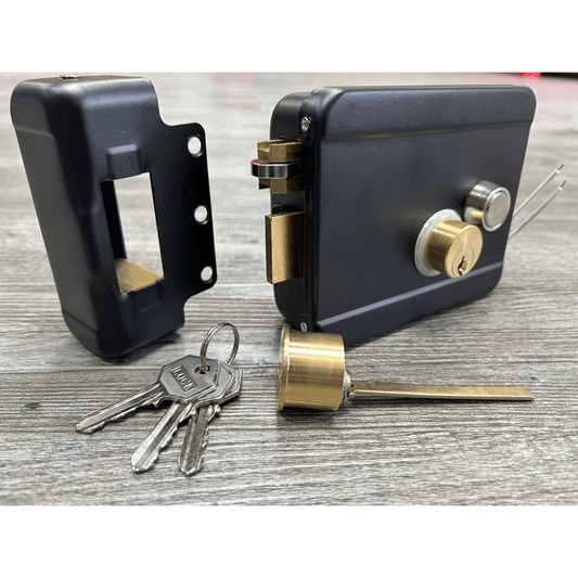 Cerradura de sobreponer para puerta de metal ACM-Y042 - LA CASA DEL TELEFONO