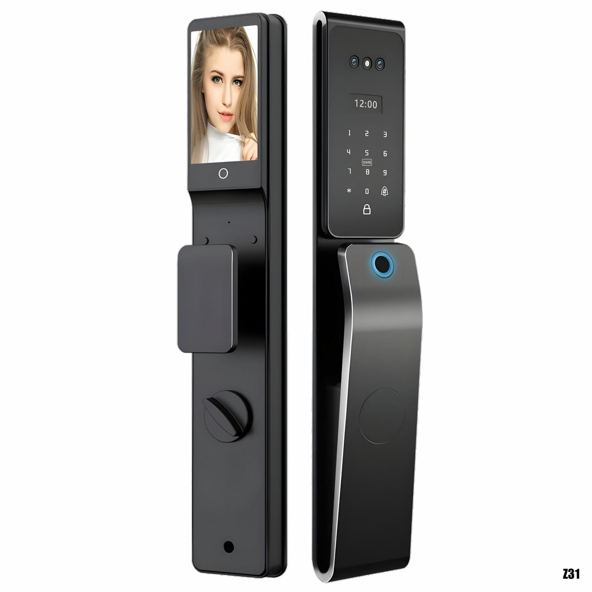 Cerradura Digital Inteligente Israelí Z31 con Reconocimiento Facial, Huella y WiFi - LA CASA DEL TELEFONO