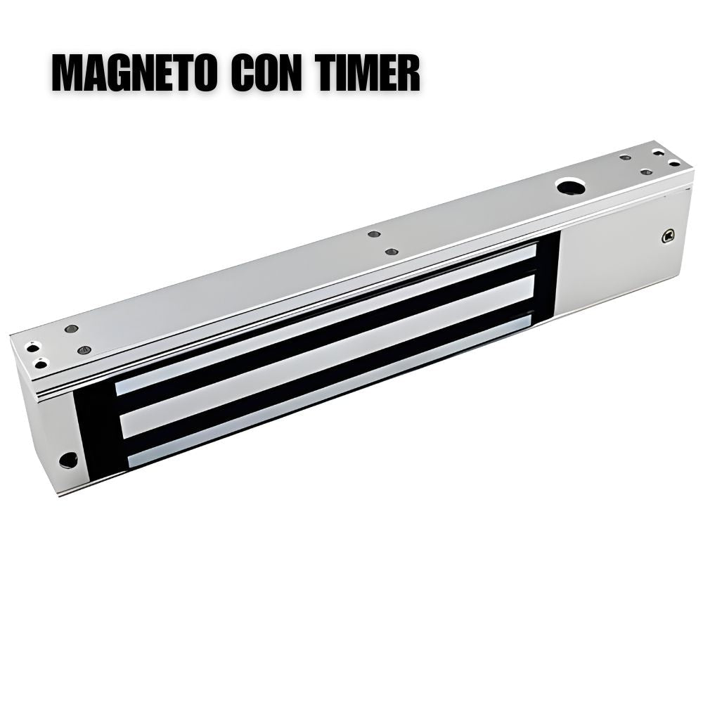 Cerradura electromagnética de 600 libras, con temporizador e indicador LED – JS-280TS - LA CASA DEL TELEFONO
