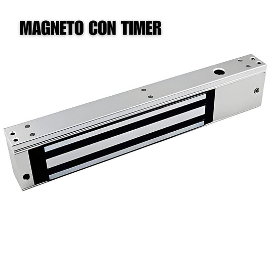 Cerradura electromagnética de 600 libras, con temporizador e indicador LED – JS-280TS - LA CASA DEL TELEFONO
