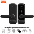 Cerradura inteligente M12 con Reconocimiento Facial, Huella y App Tuya
