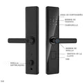 Cerradura Inteligente Z18 con Manija, Huella y USB