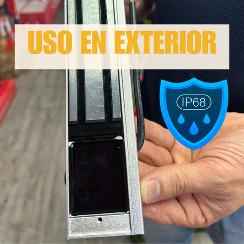 Cerradura electromagnética exterior 600 Lb IP68 con Sensor – JS-280WS