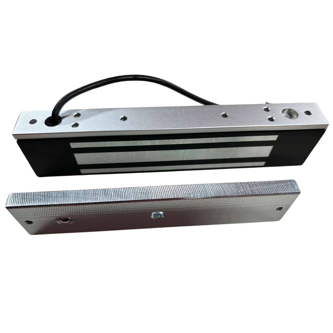 Cerradura magnética 600lbs IP68 para puerta en exterior JS-280W - LA CASA DEL TELEFONO