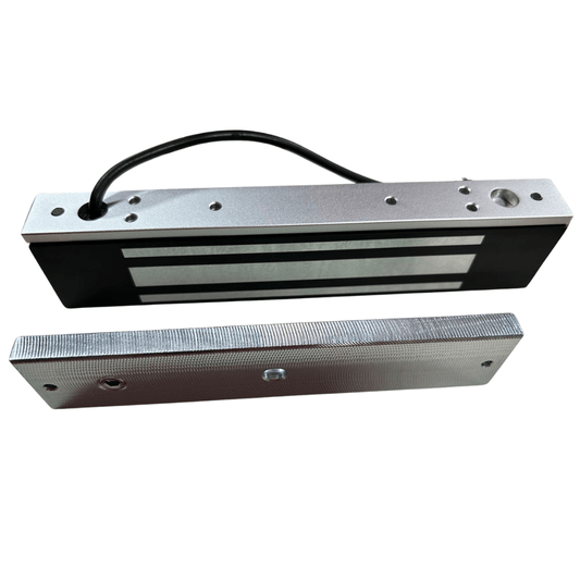 Cerradura magnética 600lbs IP68 para puerta en exterior JS-280W - LA CASA DEL TELEFONO