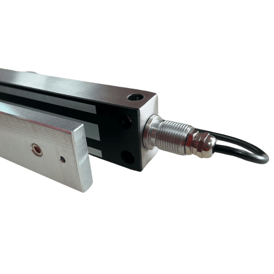 Cerradura magnética de 600lbs IP68 para puerta en exterior JS-280WF - LA CASA DEL TELEFONO